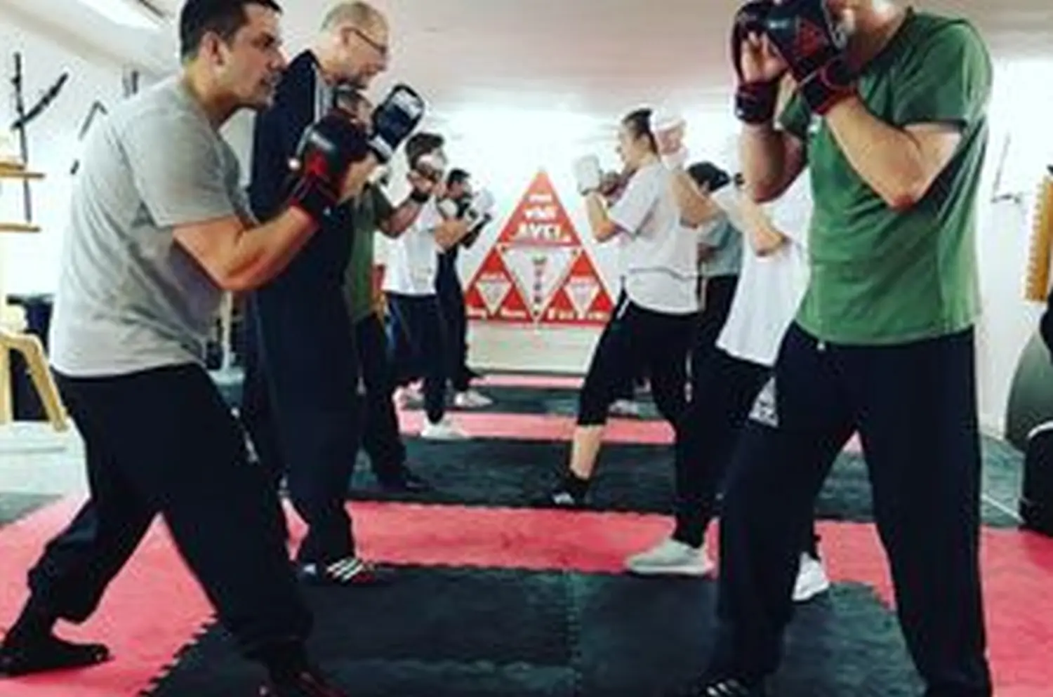 Kampfsportschule Moers - Training im Trainingsraum