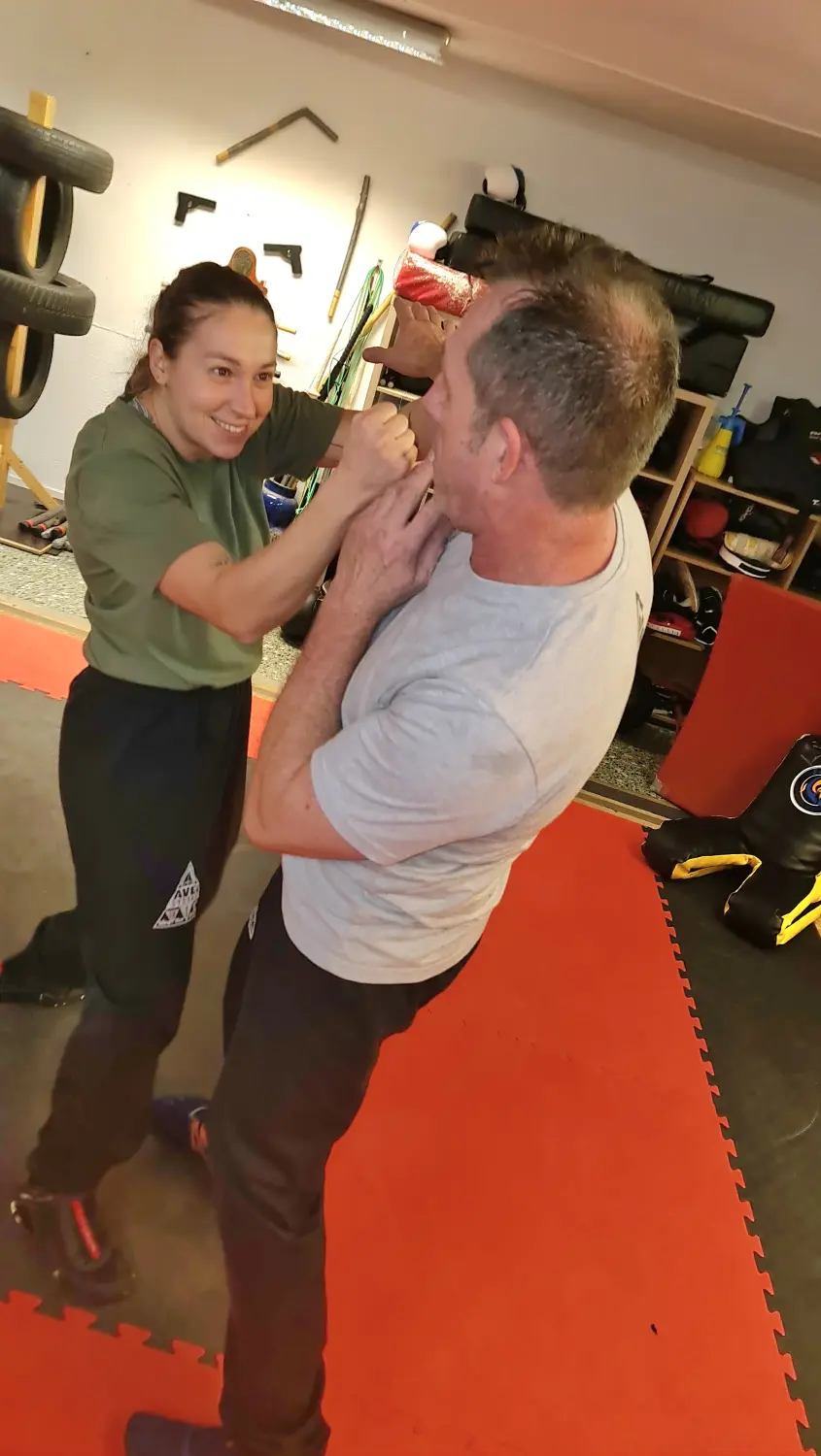 Kampfsportschule Moers - Training im Trainingsraum