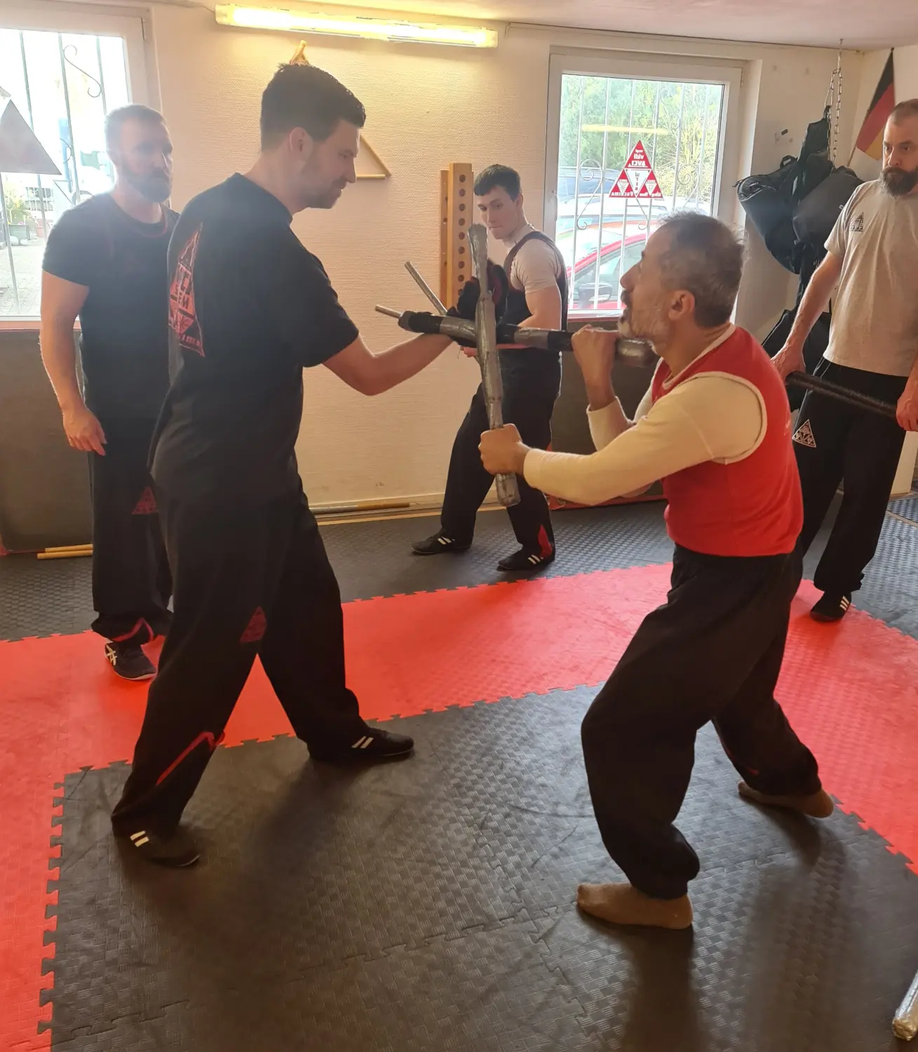 Kampfsportschule Moers - Erwachsenentraining im Schulungsraum