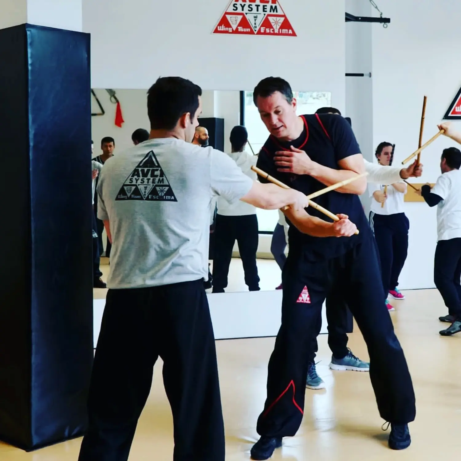Kampfsportschule Moers - Erwachsenentraining im Trainingsraum